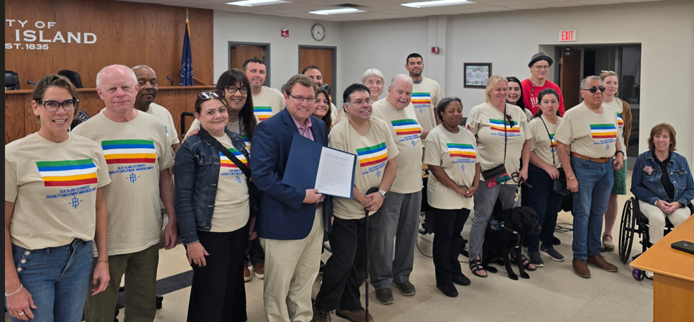 Blue Island Proclaimes October National Disability Employment Awareness Month